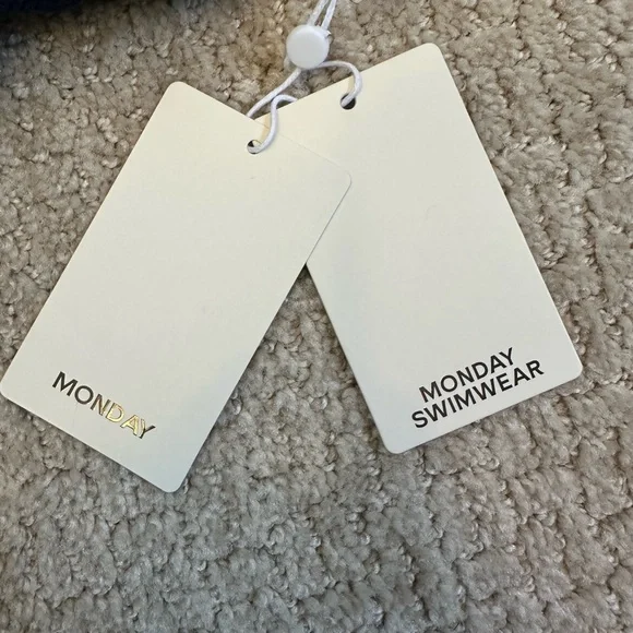 Monday swimwear midnight crinkle - Picture 4 of 9